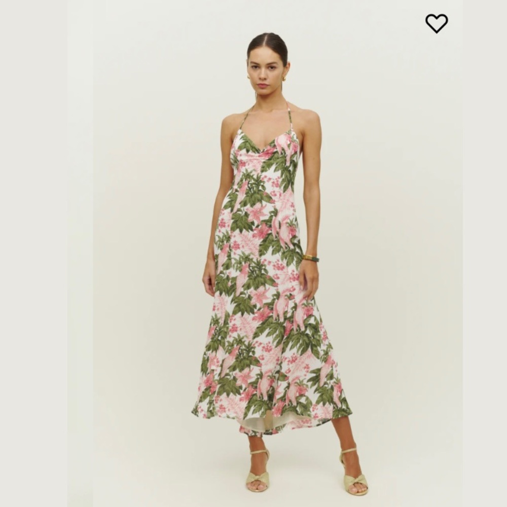 🌿|NWT| Reformation Tova Dress - Picture 2 of 15
